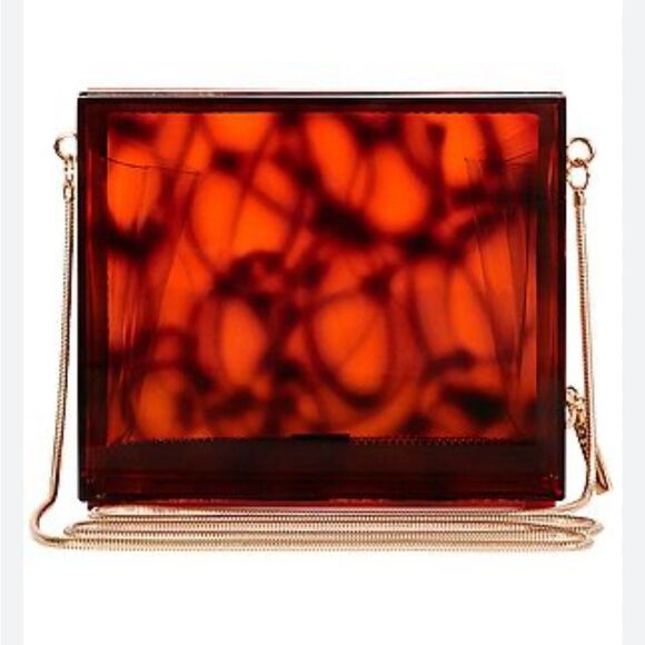 Reiss Tortoiseshell-Look Perspex
Clutch - Picture 1 of 11